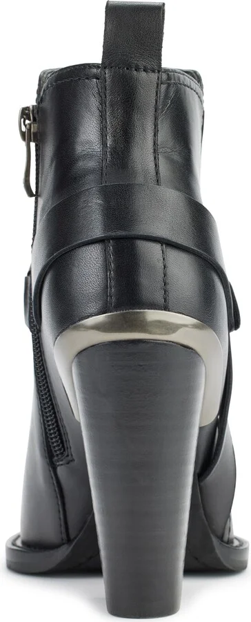 Tizz Block Western Ankle Boot - Image 2