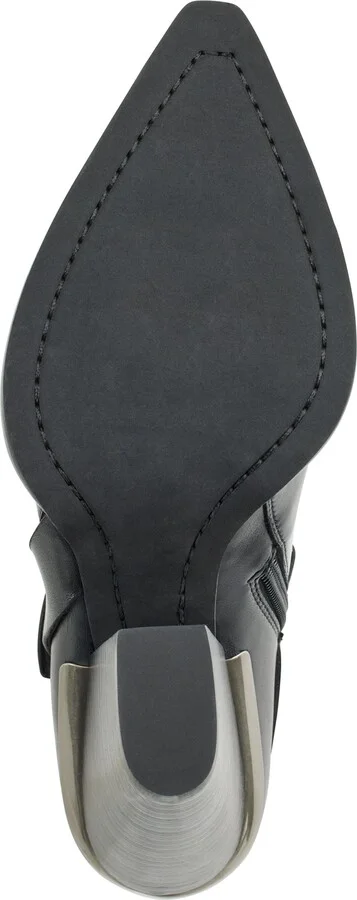 Tizz Block Western Ankle Boot - Image 4