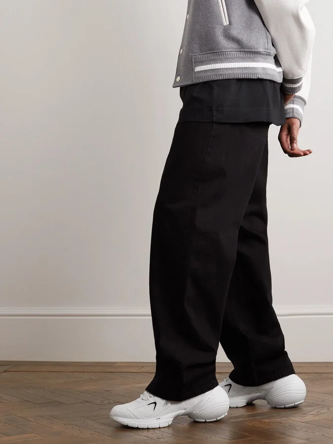TK-MX Mesh, Rubber and Faux Leather Sneakers - Image 2
