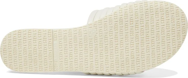 TKEES Caro Women's Shoes Cream : 8 B - Medium, Leather - Image 3