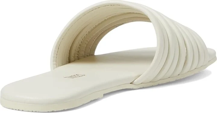 TKEES Caro Women's Shoes Cream : 8 B - Medium, Leather - Image 4