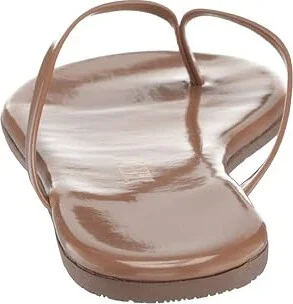 TKEES Foundation Gloss Women's Sandals Beach Bum : 8 B - Medium, Patent Leather/Leather - Image 5