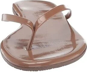 TKEES Foundation Gloss Women's Sandals Beach Bum : 8 B - Medium, Patent Leather/Leather - Image 6