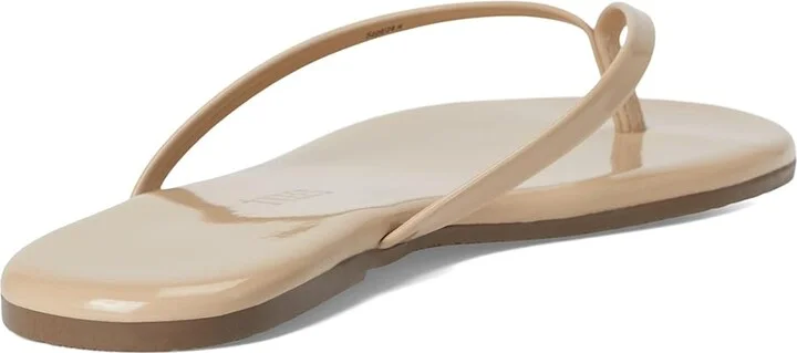 TKEES Foundation Gloss Women's Sandals Sunkissed : 7 B - Medium, Patent Leather/Leather - Image 5