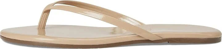 TKEES Foundation Gloss Women's Sandals Sunkissed : 7 B - Medium, Patent Leather/Leather - Image 7