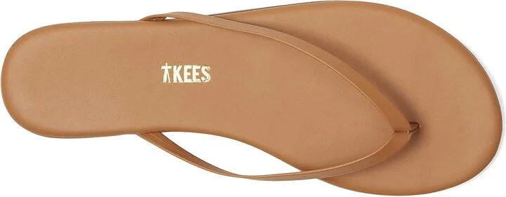 TKEES Foundation Matte Women's Sandals Au Naturale : 7 B - Medium, Leather - Image 3