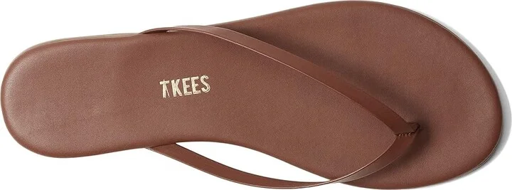 TKEES Foundation Matte Women's Sandals Cappuccino : 11 B - Medium, Leather - Image 2