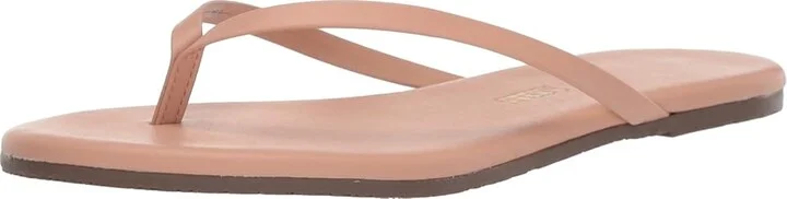 TKEES Foundation Matte Women's Sandals Nude Beach : 5 B - Medium, Leather - Image 2