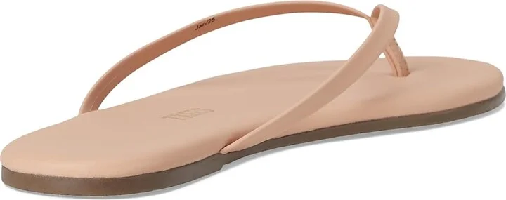 TKEES Foundation Matte Women's Sandals Nude Beach : 5 B - Medium, Leather - Image 5