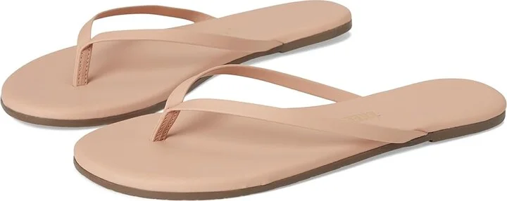 TKEES Foundation Matte Women's Sandals Nude Beach : 5 B - Medium, Leather