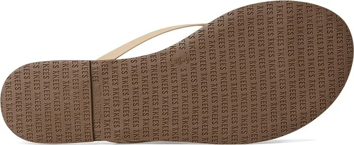 TKEES Foundation Matte Women's Sandals Sunkissed : 7 B - Medium, Leather - Image 4