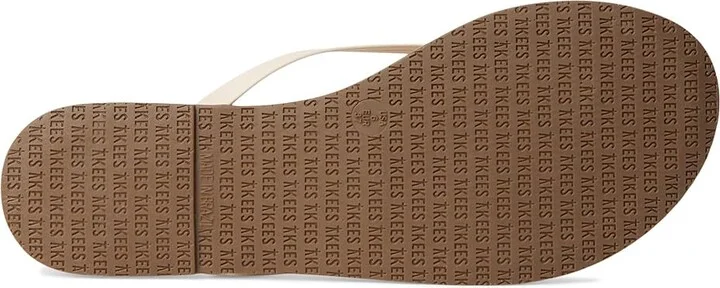 TKEES Foundations Matte Women's Shoes Linen : 6 B - Medium, Leather - Image 3