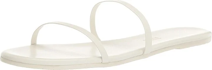 TKEES Gemma Women's Sandals Cream : 5 B - Medium, Synthetic - Image 2