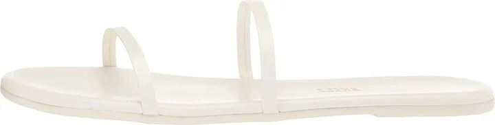 TKEES Gemma Women's Sandals Cream : 5 B - Medium, Synthetic - Image 7