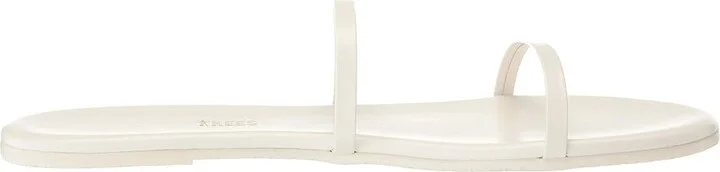 TKEES Gemma Women's Sandals Cream : 5 B - Medium, Synthetic - Image 8