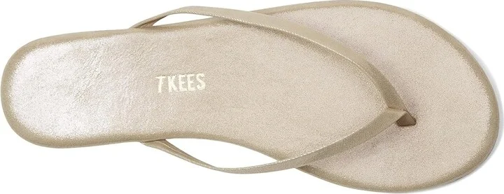 TKEES Glitters Women's Sandals Pink Pearl : 7 B - Medium, Leather - Image 3