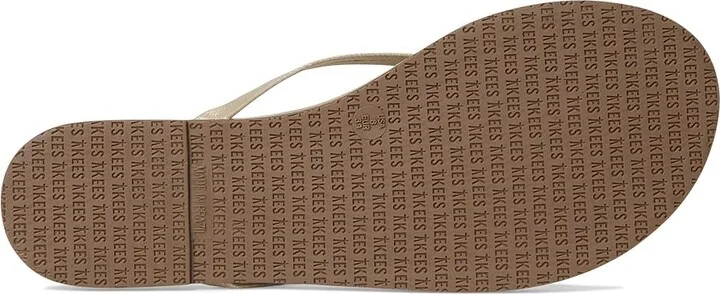 TKEES Glitters Women's Sandals Pink Pearl : 7 B - Medium, Leather - Image 4