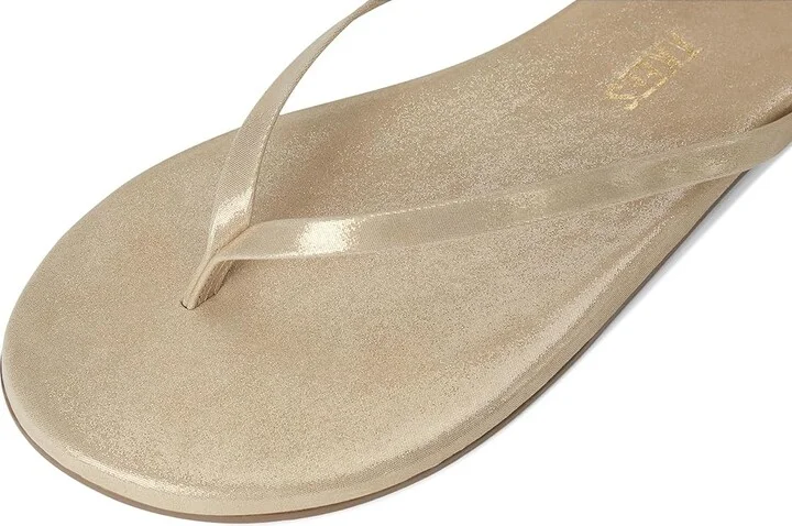 TKEES Glitters Women's Sandals Pink Pearl : 7 B - Medium, Leather - Image 8