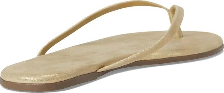TKEES Glitters Women's Sandals Sandbeam : 7 B - Medium, Leather - Image 5