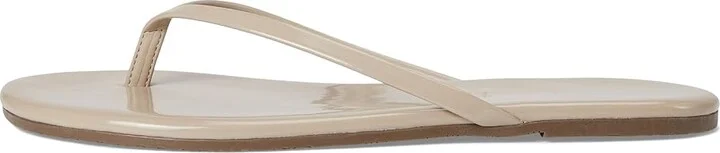 TKEES Glosses Women's Sandals Custard : 7 B - Medium, Patent Leather - Image 7