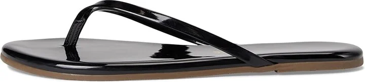 TKEES Glosses Women's Sandals Licorice : 8 B - Medium, Patent Leather - Image 7