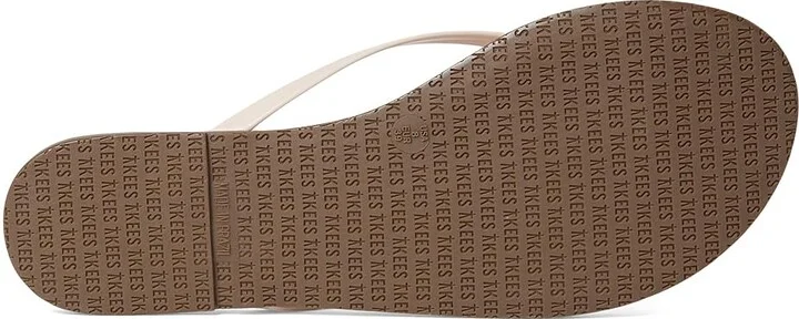 TKEES Glosses Women's Sandals Whipped Cream : 7 B - Medium, Patent Leather - Image 4
