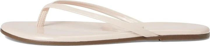 TKEES Glosses Women's Sandals Whipped Cream : 7 B - Medium, Patent Leather - Image 7