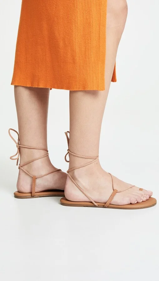 TKEES Jo Lace Up Sandals - Image 4