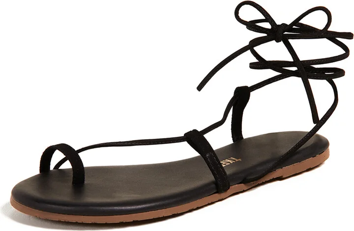 TKEES Jo Lace Up Sandals