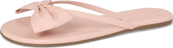 TKEES Lily Oversized Bow Women's Wedge Shoes Ballet Pink : 7 B - Medium, Leather - Image 5
