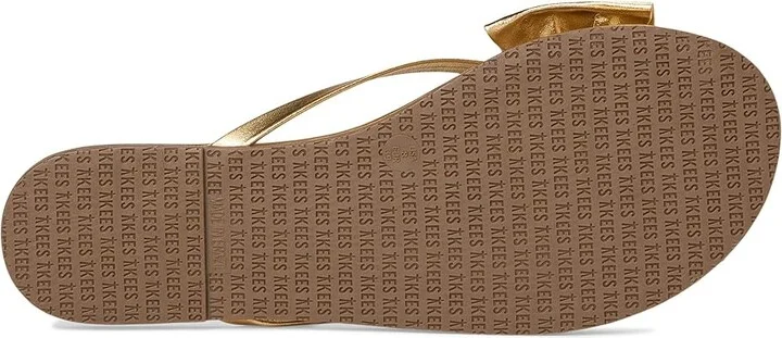TKEES Lily Oversized Bow Women's Wedge Shoes Blink : 9 B - Medium, Leather - Image 3