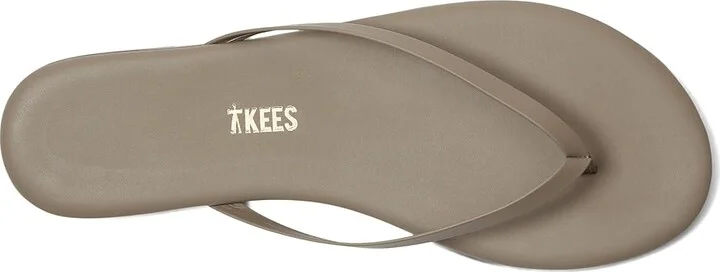 TKEES Liners Women's Sandals Biscuit : 5 B - Medium, Leather/Synthetic - Image 3