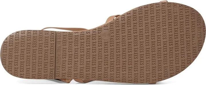 TKEES Mia Napa Women's Sandals Beach Bum : 5 B - Medium, Leather/Rubber - Image 3