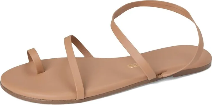 TKEES Mia Napa Women's Sandals Beach Bum : 5 B - Medium, Leather/Rubber - Image 5
