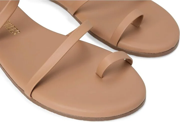 TKEES Mia Napa Women's Sandals Beach Bum : 5 B - Medium, Leather/Rubber - Image 7