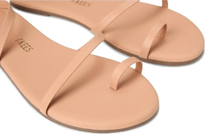 TKEES Mia Napa Women's Sandals Pout : 8 B - Medium, Leather/Rubber - Image 7
