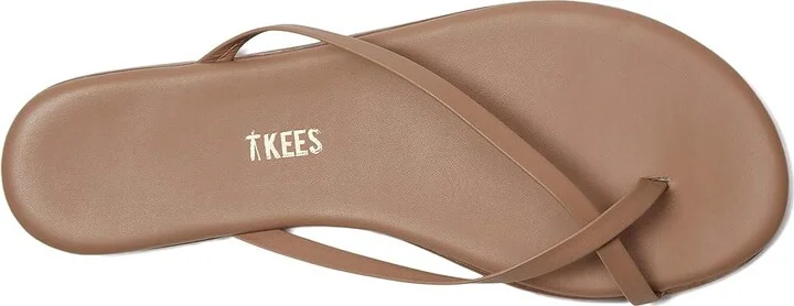 TKEES Riley Women's Sandals Beachbum : 7 B - Medium, Leather - Image 3