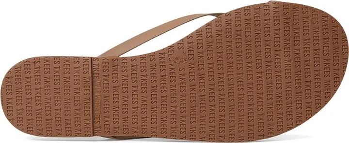 TKEES Riley Women's Sandals Beachbum : 7 B - Medium, Leather - Image 4