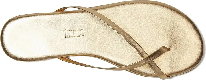 TKEES Riley Women's Sandals Blink : 6 B - Medium, Leather - Image 3