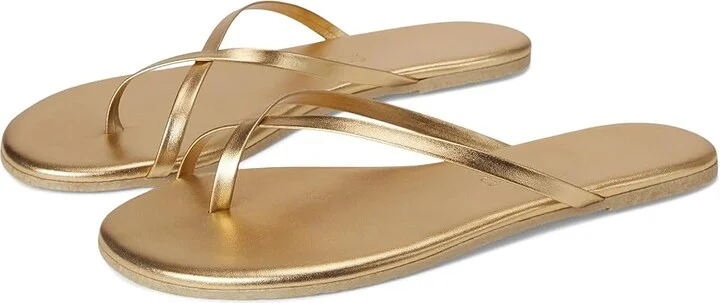 TKEES Riley Women's Sandals Blink : 6 B - Medium, Leather