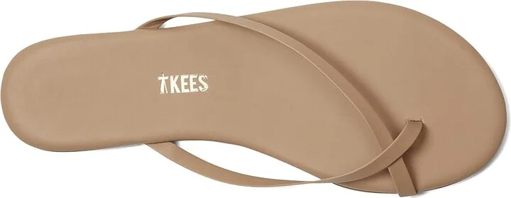 TKEES Riley Women's Sandals Cocobutter : 5 B - Medium, Leather - Image 3
