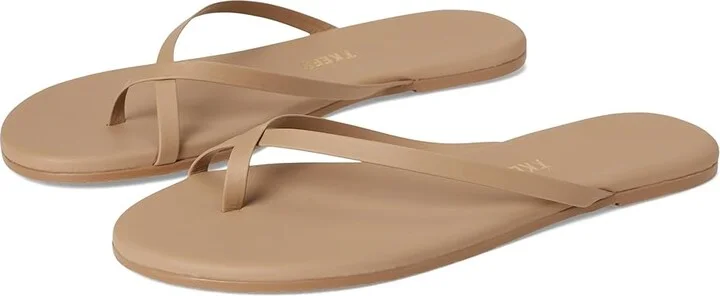 TKEES Riley Women's Sandals Cocobutter : 5 B - Medium, Leather