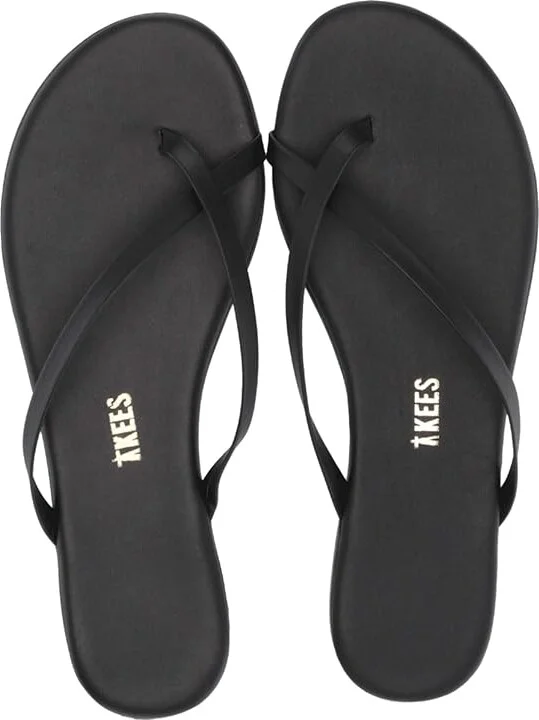 TKEES Riley Women's Sandals Sable : 7 B - Medium, Leather - Image 2