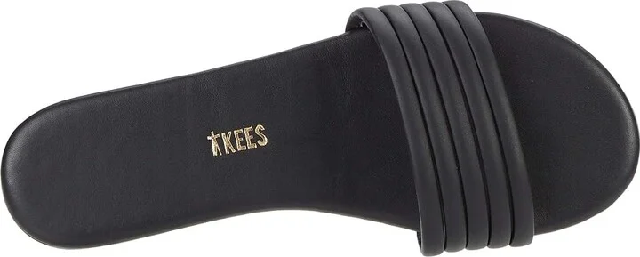 TKEES Serena Women's Sandals Black : 5 B - Medium, Synthetic - Image 2