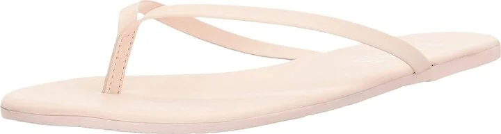 TKEES Solids Women's Sandals Soft Pink : 8 B - Medium, Leather - Image 2