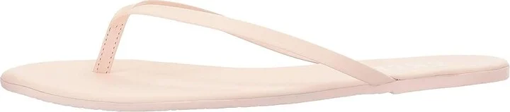 TKEES Solids Women's Sandals Soft Pink : 8 B - Medium, Leather - Image 7