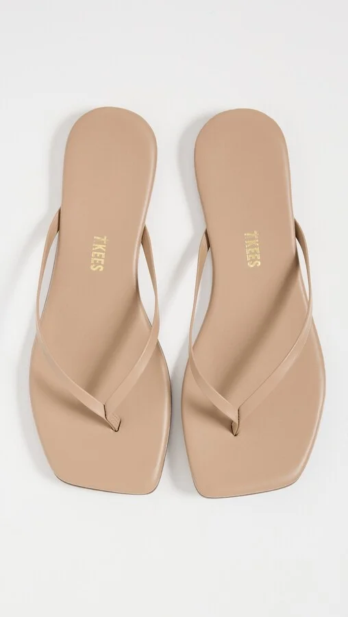 TKEES Square Toe Lily Flip Flops - Image 4