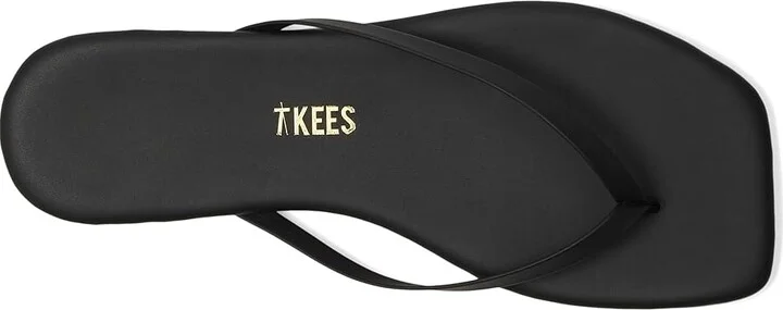 TKEES Square Toe Lily Women's Shoes Black : 7 B - Medium, Leather - Image 2