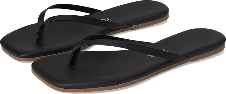 TKEES Square Toe Lily Women's Shoes Black : 7 B - Medium, Leather