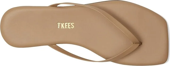 TKEES Square Toe Lily Women's Shoes Cocobutter : 5 B - Medium, Leather - Image 2
